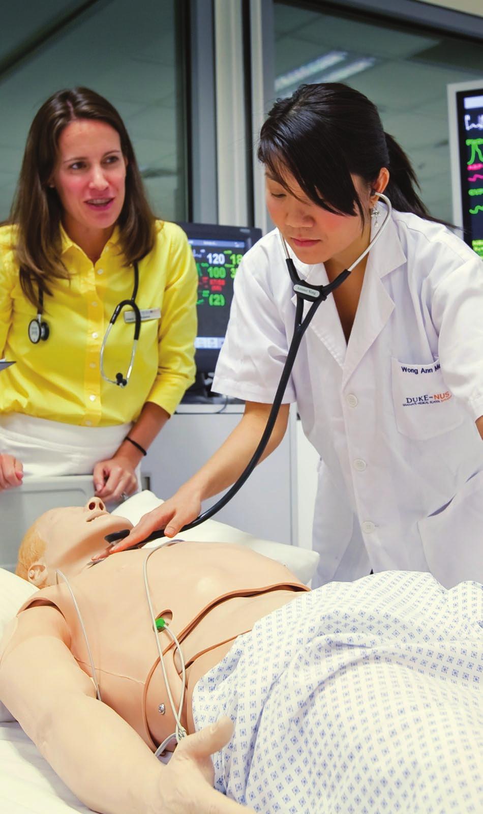Duke-NUS MD Program DELIVERING A DYNAMIC AND RELEVANT MEDICAL CURRICULUM The Duke-NUS MD program is distinctively designed to prepare physician leaders in medical research, education, and patient