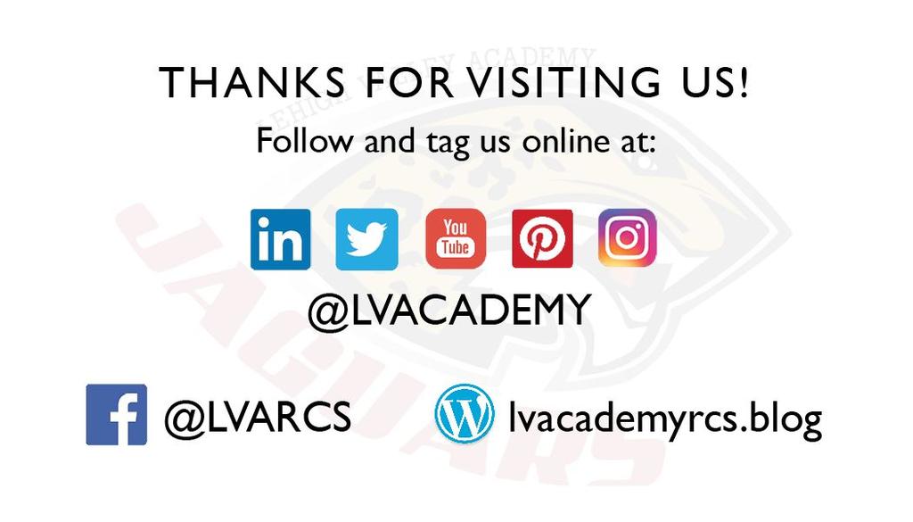 Connect on Social Media Follow us to stay up to date on events, closings, student highlights, field trips, and awesome classroom activities.