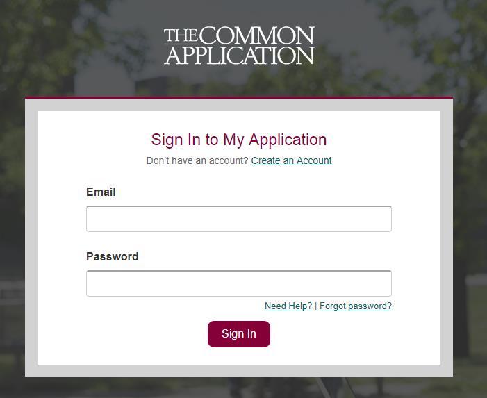 Step 2 In New Tab go-to: www.commonapp.
