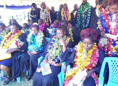 It was a fun-filled day as one of the biggest crowds ever seen in Bumbe and Samia SubCounty in the recent times gathered to witness a number of students who were studying at the institute graduate.