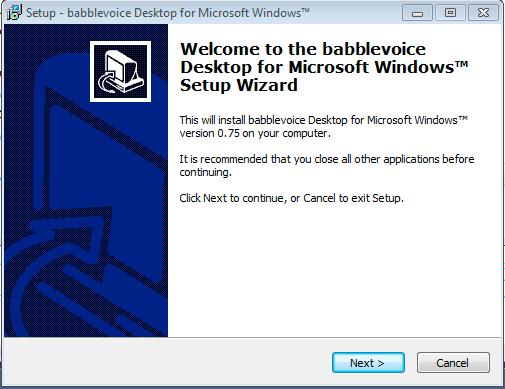 babblevoice Desktop babblevoice Desktop emis Is emis installed on the PC?