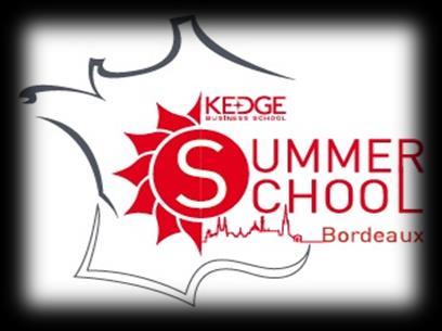 WHAT IS THE KEDGE INTERNATIONAL SUMMER SCHOOL?
