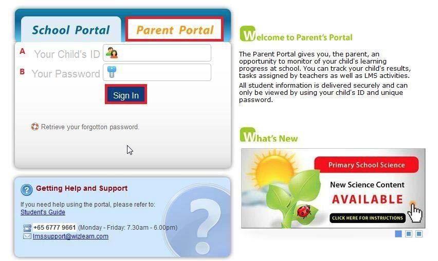 Guide to logon to Chongfu School s LMS Step 1: Click on Internet Explorer and go to http://lms.asknlearn.com/cfs/parentlogon.