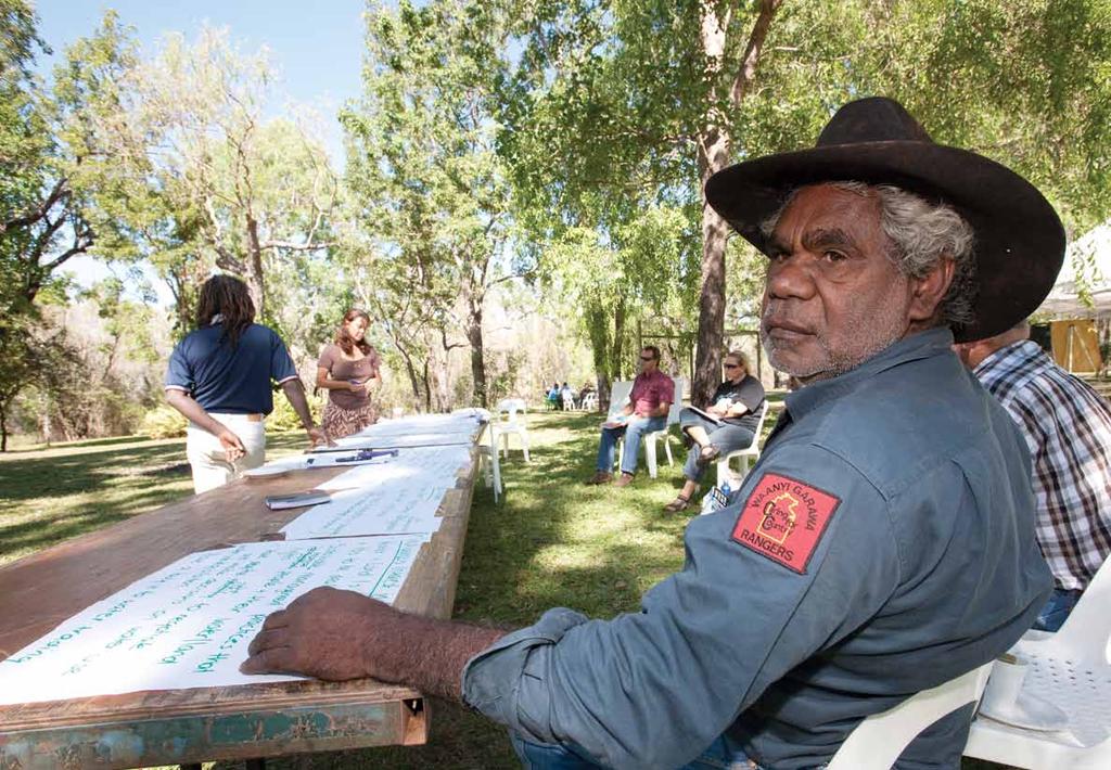 7. Working out protocols for engagement Once you have permission from the Traditional Owners to proceed with your work, the next critical next step is to work with Traditional Owner groups or