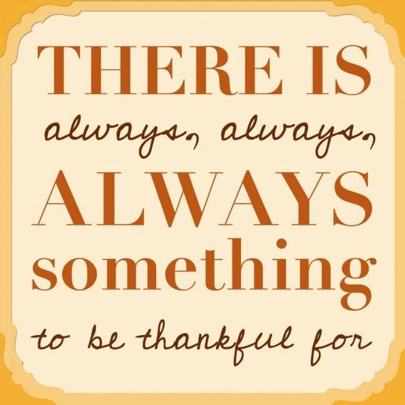 I m sure high on everyone s list is family, friends and health. I know we are all thankful for three days off next week!