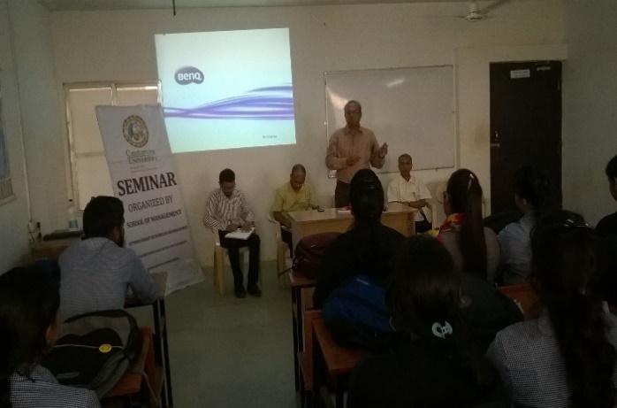 sector and how to prepare for it. It was organized by Prof. Shiv Sankar Das and Prof. Pramod Kumar Patjoshi.