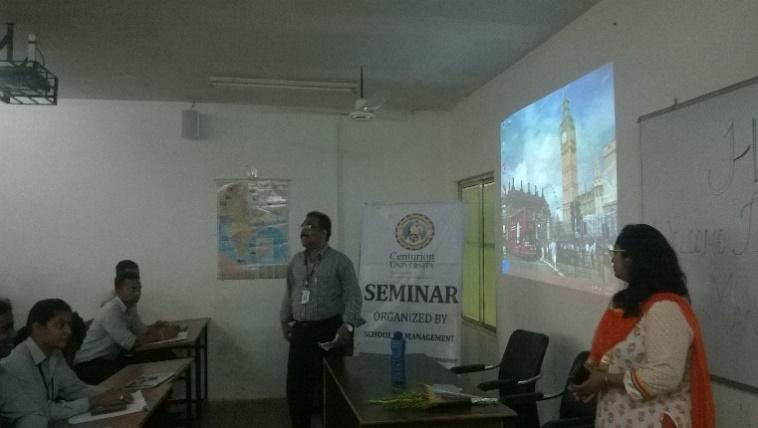 Seminar on Selling Process A seminar talk was held at School of Management on 16 July 2015 for MBA 2nd Year, Mr.