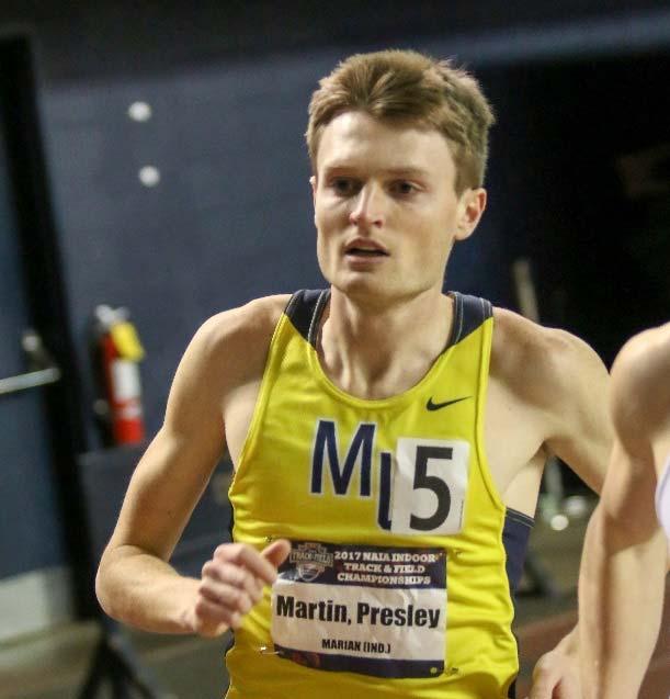 2017 NAIA Indoor Track & Field 800 Meter National Champion Presley