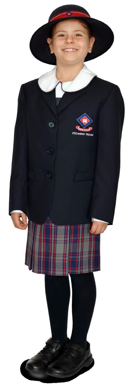 Kindergarten Year 4 Girls School Uniform - Winter single silver/gold stud are not to be worn with the school uniform or ribbons from the