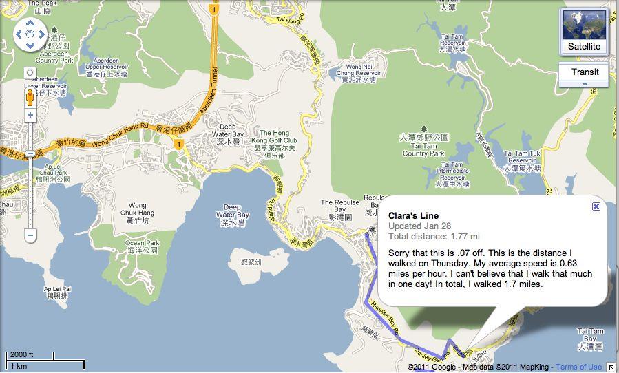 Google Map Using the measuring tool on Google maps or a