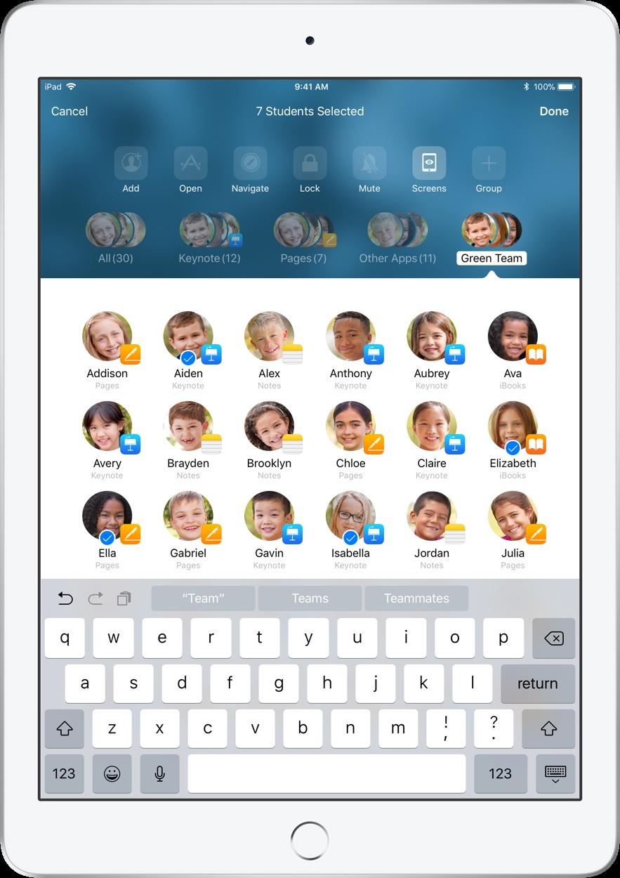 Organize your class. Classroom lets you create custom groups within your class, so you can tailor guidance for a single student, a group of students, or the entire class.