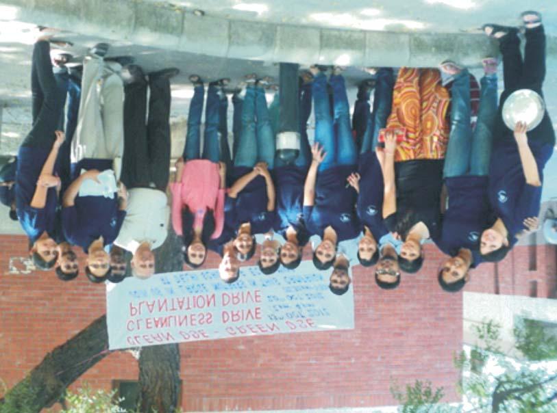 The students organized Diwali Mela, Nukkad natak, Polio Awareness Camp, Plantation