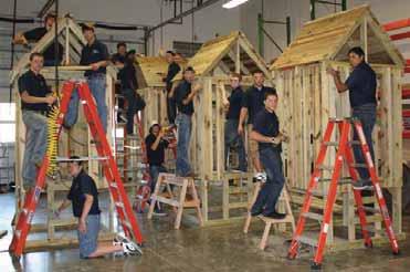 Construction Technology: Outdoor Playhouse Construction Project Interlink targeted occupations for high demand employment opportunities for 2009-2014 8th Graders: You recently took the EXPLORE test