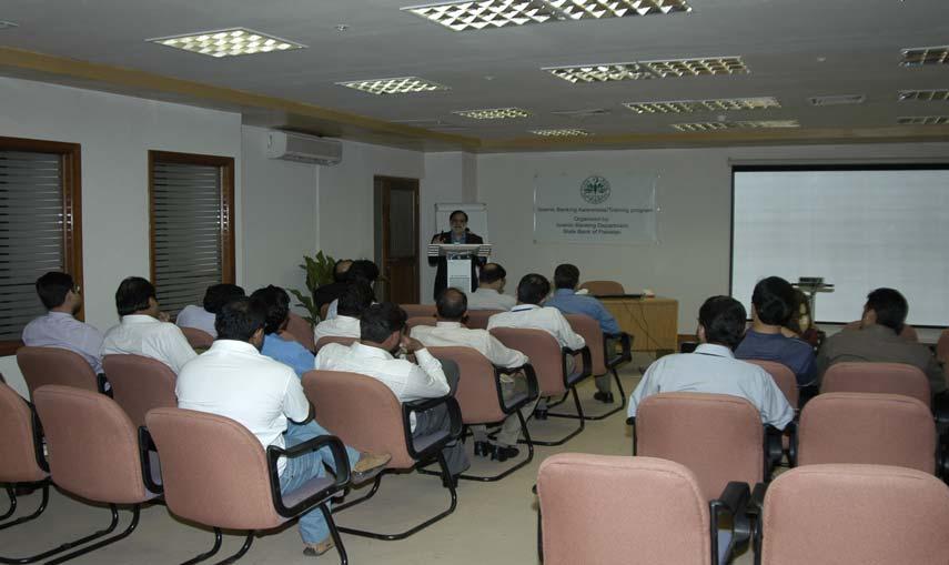 Seminar Room Situated on the second floor, the Seminar room is specially designed to conduct training session for about 25-30 participants.