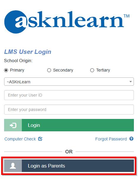 com and you will be directed to the main LMS page as shown below. 2.