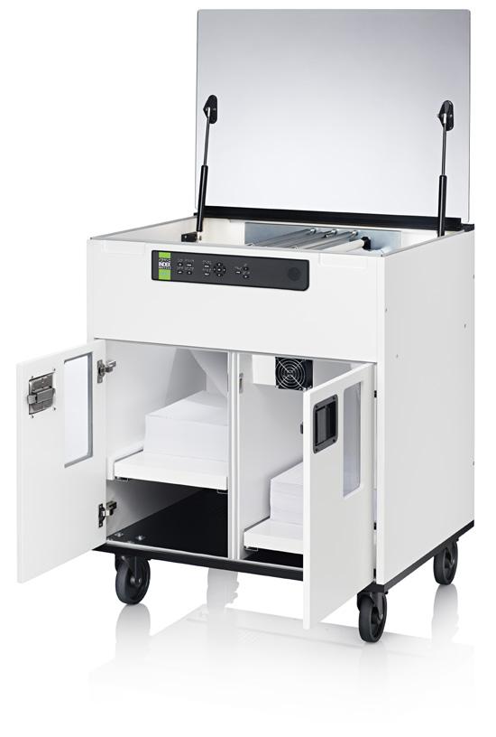 is the new high-speed production Braille embosser based on the well proven BrailleBox V5 technology