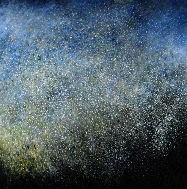Falling Stars, oil on canvas, 54 x 54 inches Cover