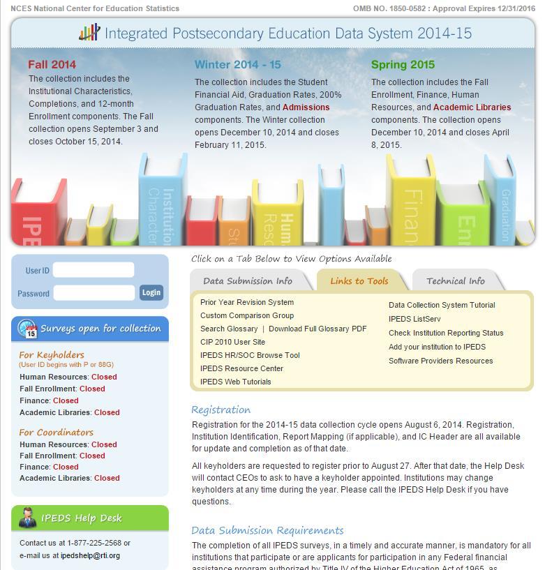Prior Year Revision System Website Revision page can