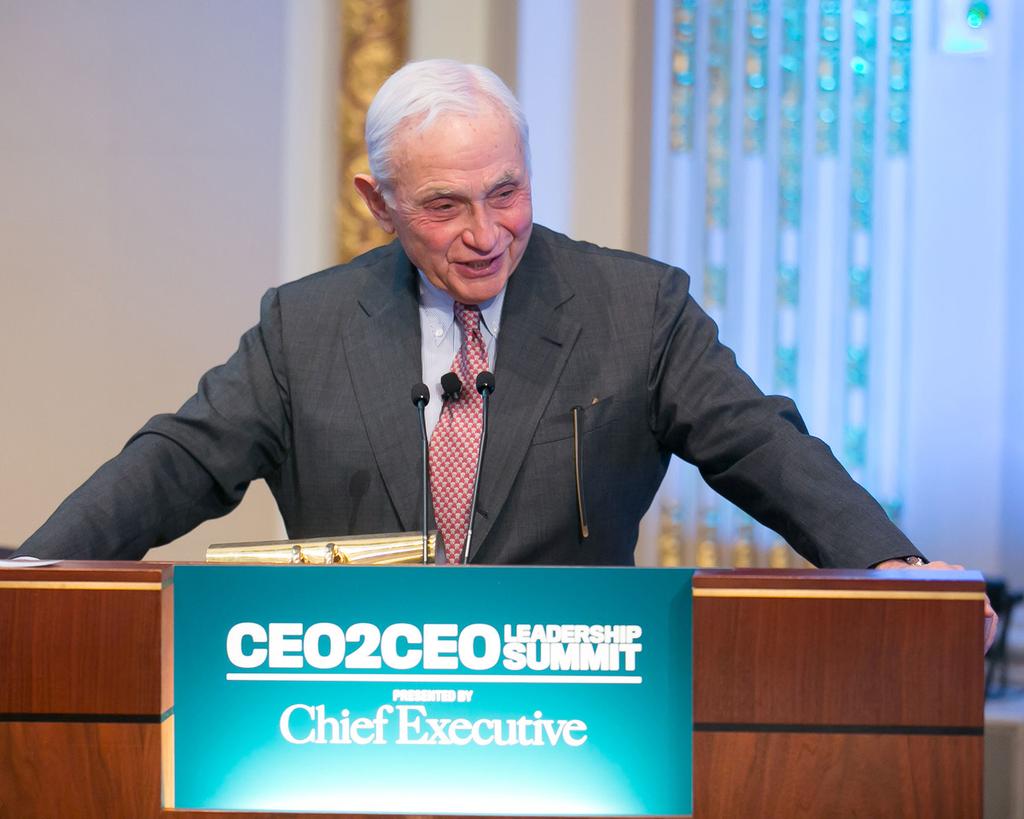 Reflecting on what one of the century s greatest leaders can teach us about leadership I was delighted to recently attend an event at Chief Executive Group honoring our long-time client and my