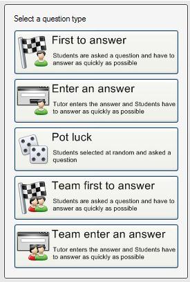 whether they know the answer and the teacher's desktop shows the order in which students answered.