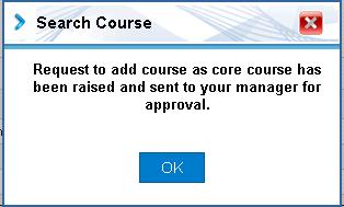 5.4. Add Course to ILP as Core To add a selected course to your Core ILP, select the Core button (highlighted below). 1. Select option as Core 1.
