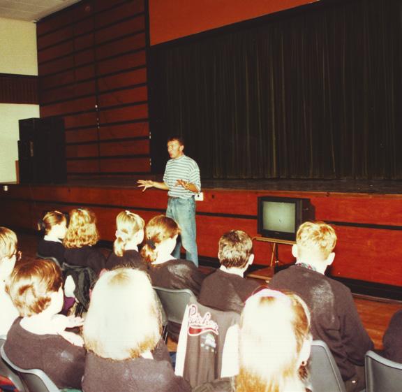 Our History in Schools The Message Trust has its roots in the late 1980s when businessmen Andy and Simon Hawthorne began to feel stirred to present the Christian faith relevantly to the young people
