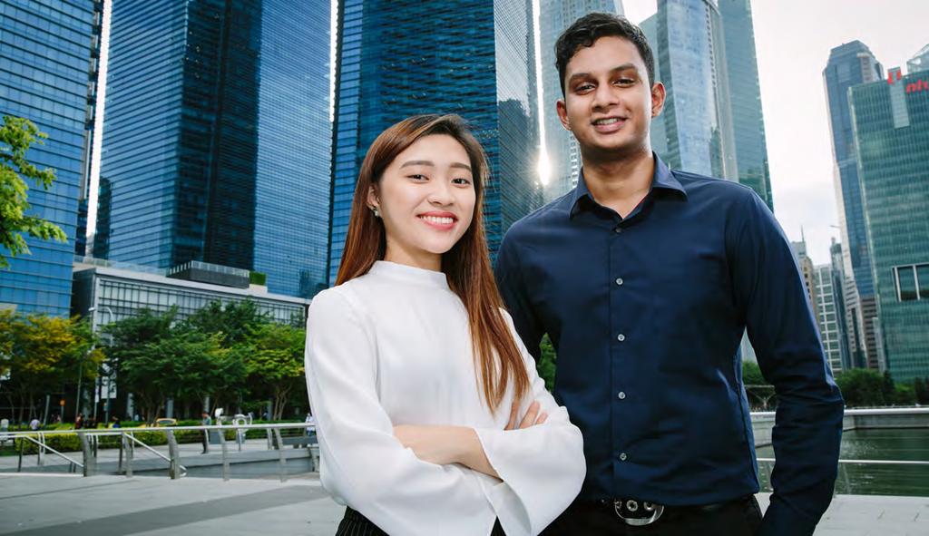 N53 DIPLOMA IN BANKING & FINANCIAL SERVICES Go on a six-month Enhanced Internship to gain real-world exposure Gain a head start in the FinTech industry with our revamped curriculum Participate in