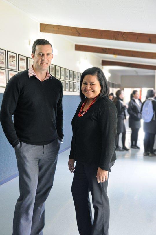 Dave McMillan (left) and Sia Sinisa (right) are both school counsellors at Avondale College.