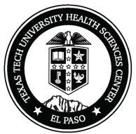 TEXAS TECH UNIVERSITY HEALTH SCIENCES CENTER EL PASO Operating Policy and Procedure HSCEP OP: PURPOSE: REVIEW: 77.