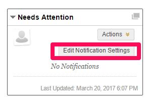 You can further customize the emails to receive by editing your