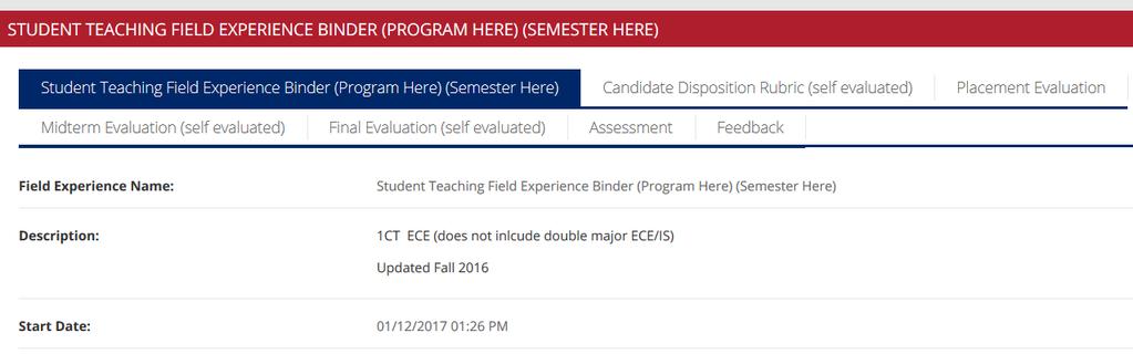 Completing a Clinical Experience Binder in Tk20: If you are NOT a student teacher-> CLICK HERE for the Field Experience Binder directions 1. Login to tk20 using your Malone username and password.