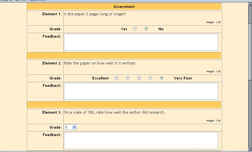 The 6 stages near the bottom allow you to control the pacing of the workgroup. The screen above shows step 1. Set Up Assignment as the current stage.