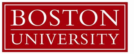 Moderately selective Boston University freshman class of 3,629 Applicants 54,781