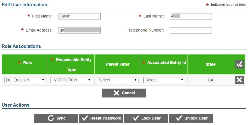Appendix B. Register Users and Assign Permissions for the Interim Assessment Reporting System Figure 101.