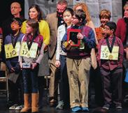 All A Buzz Bryce Biehle, an 8th grader at J.N. Fries Magnet School, was crowned the 2016 Cabarrus County Schools Spelling Bee Champion, his 2nd consecutive year of winning the district bee.