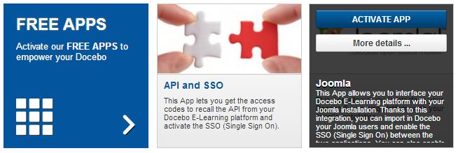 activate the API and SSO (both are free).