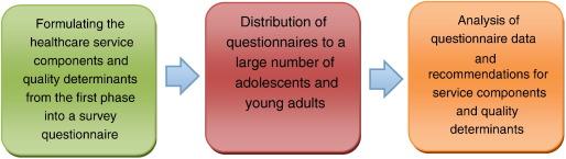 Figure: Phase 2: Questionnaire development, distribution and