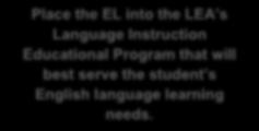 student likely requires English language assistance instruction.