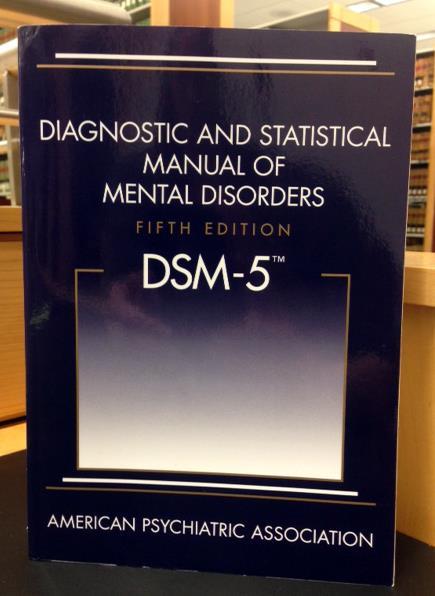 Diagnosis, Treatment, & Support Resources DSM-5 New version released May, 2013 Revised organization of disorders, grouped by similarity of