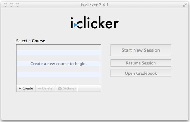 Step 2: Configure your i>clicker Software When the integration file is detected in the i>clicker 7 Resources folder, the software automatically recognizes that you are using Sakai as your LMS.