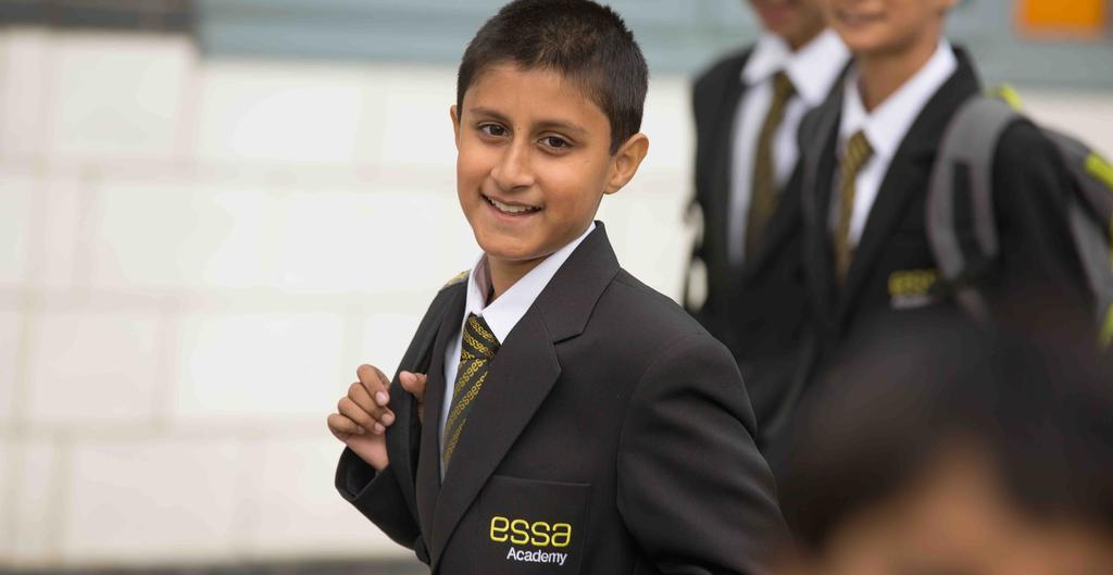 Essa Academy At Essa Academy we have a universal belief in our mission, All Will Succeed, with access to outstanding resources and a strong sense of belonging, ownership and community underpinning