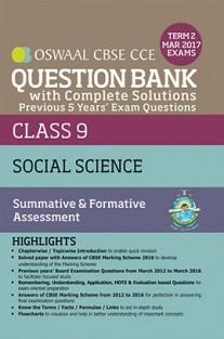 Oswaal CBSE CCE Question Bank With Complete Solutions For Class