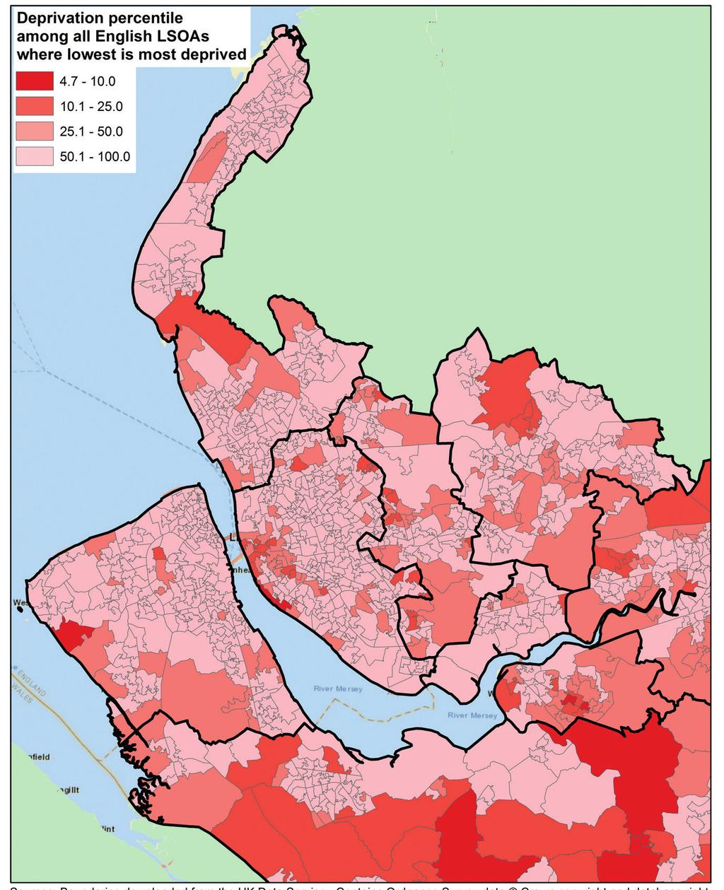 DEPRIVATION IN THE LIVERPOOL CITY REGION 17 Figure 2.