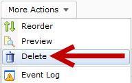 Deleting a Folder or a Category The following explains how to delete a folder or a category. 1.