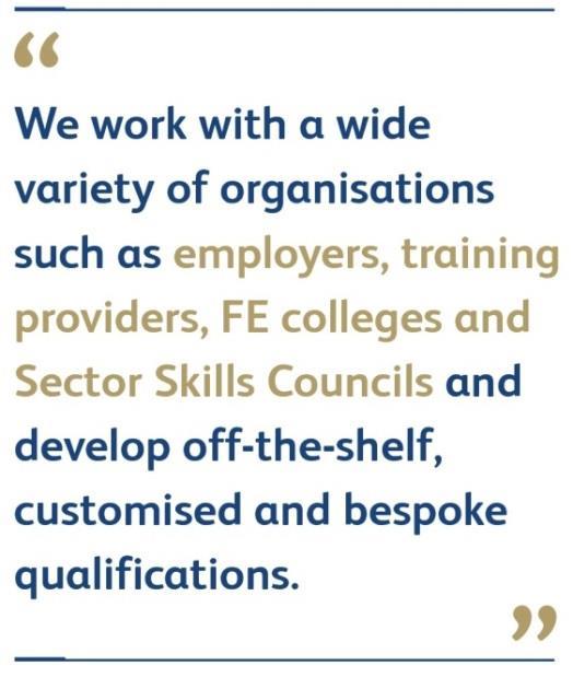 Lifetime Awarding is an Ofqual regulated awarding organisation with an innovative and dynamic approach.