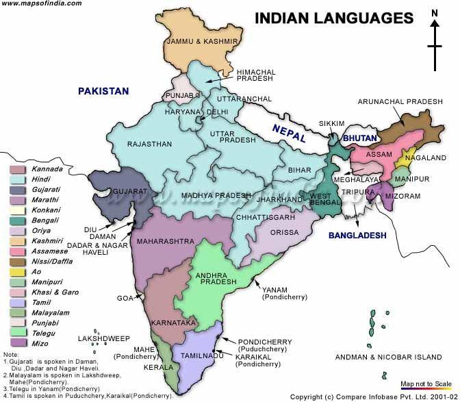 Indian Languages: a complex landscape Major streams Indo European Dravidian Sino Tibetan Austro-Asiatic Some languages are ranked within 20 in the world in terms of the populations
