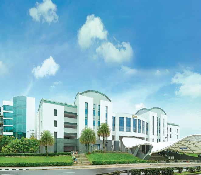 Over 10 international universities, 1 global campus Scan for Virtual Campus Tour Why Study at SIM GE?