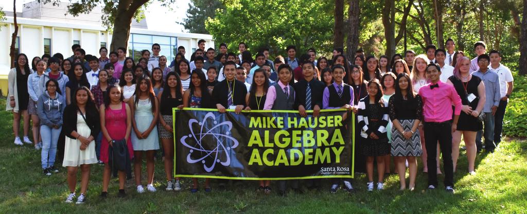 MIKE HAUSER ACADEMY 2015 PROGRAM REPORT PROGRAM OVERVIEW Mike Hauser Academy gives English Language Learner students the opportunity to visit various STEM (Science, Technology, Engineering, and Math)