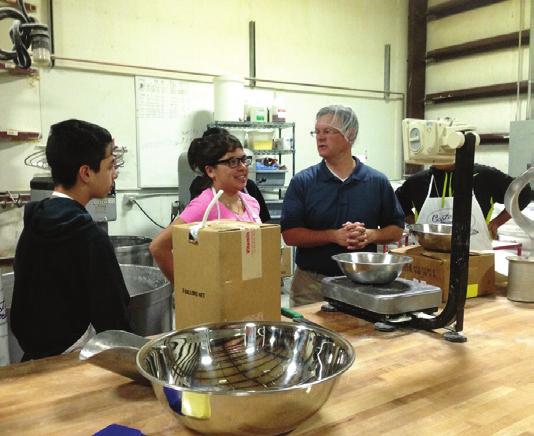 students learned calculations related to radar guns, Costeaux French Bakery, where students baked croissants, E&M Electric & Machinery, Mac Thin Films, Inc.
