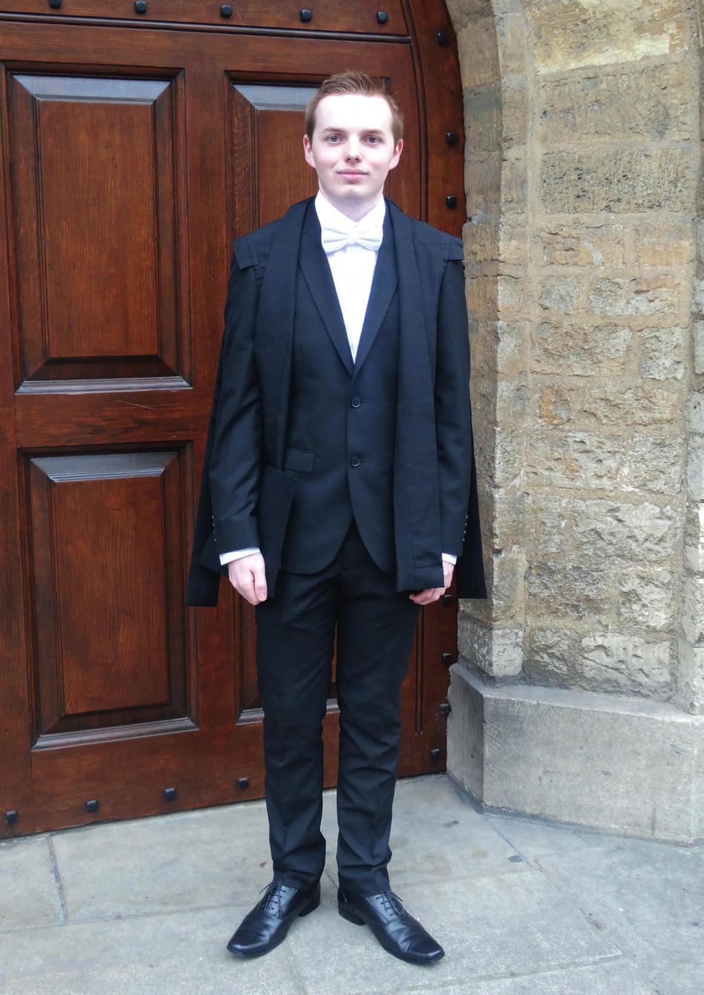 Case Study Tommy Pitcher, former Pingle student. After leaving Sixth Form, Tommy was successful in securing a place at the University of Oxford, where he is currently reading Chemistry.